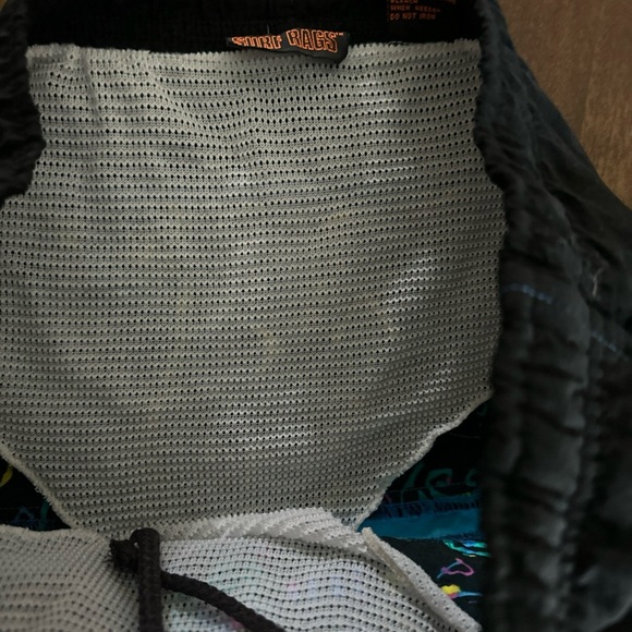 Vintage Surf Rags Mens L 80s 90s Swim Trunks Bottoms Retro Beach Surfing Pool‎ - Picture 7 of 10